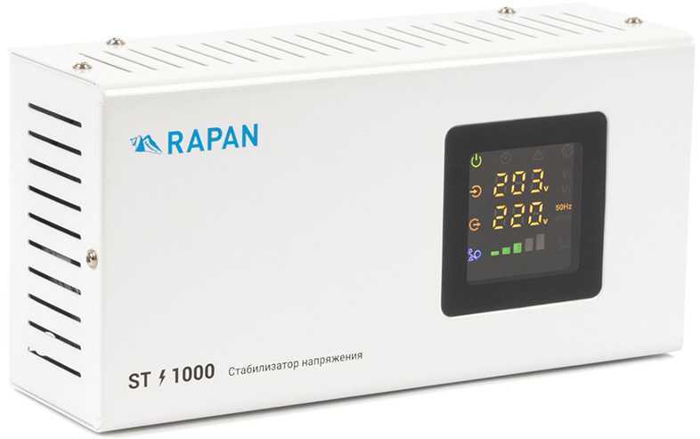 RAPAN ST-1000 Однофазные стабилизаторы фото, изображение